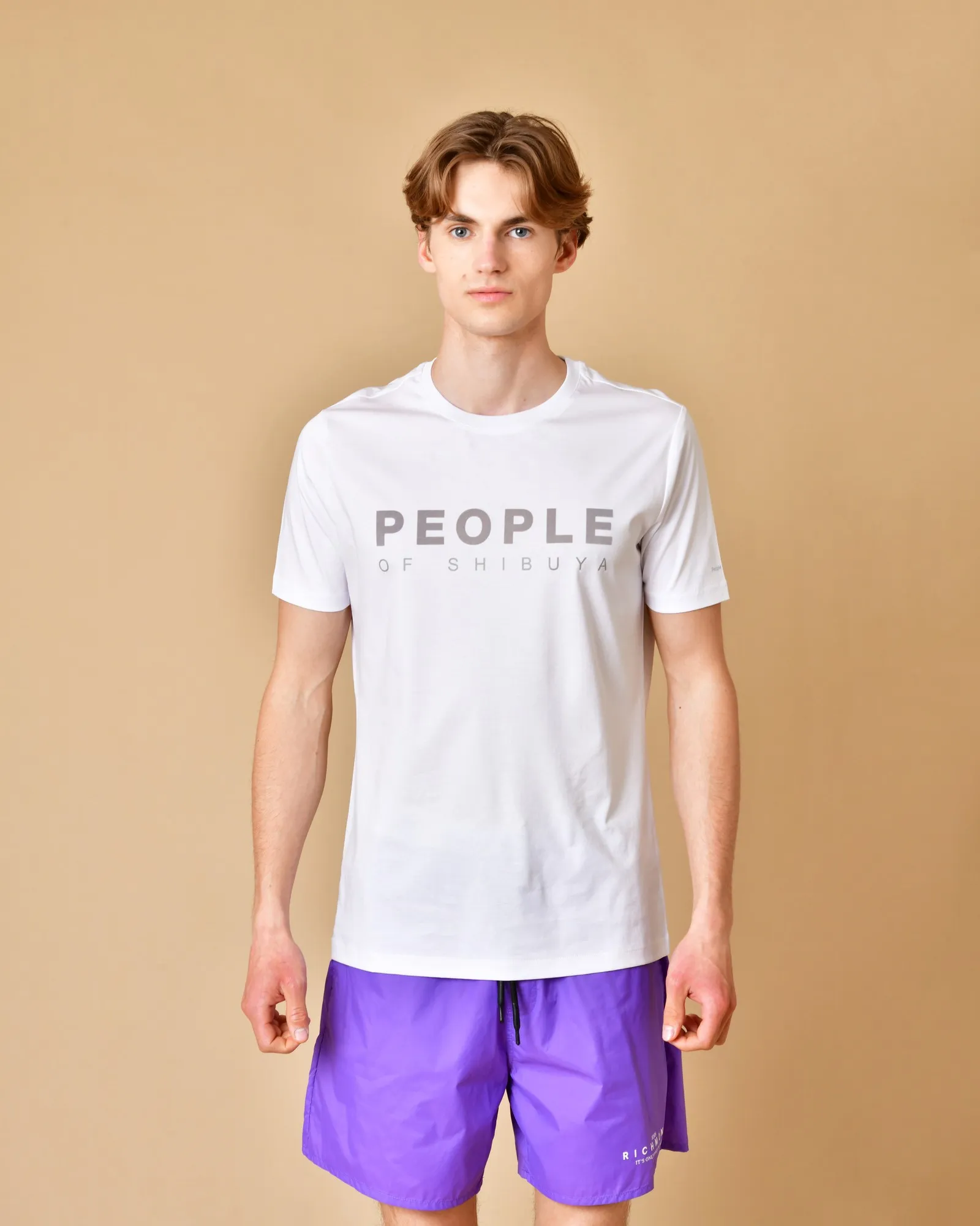 T-shirt en coton blanc People Of Shibuya 