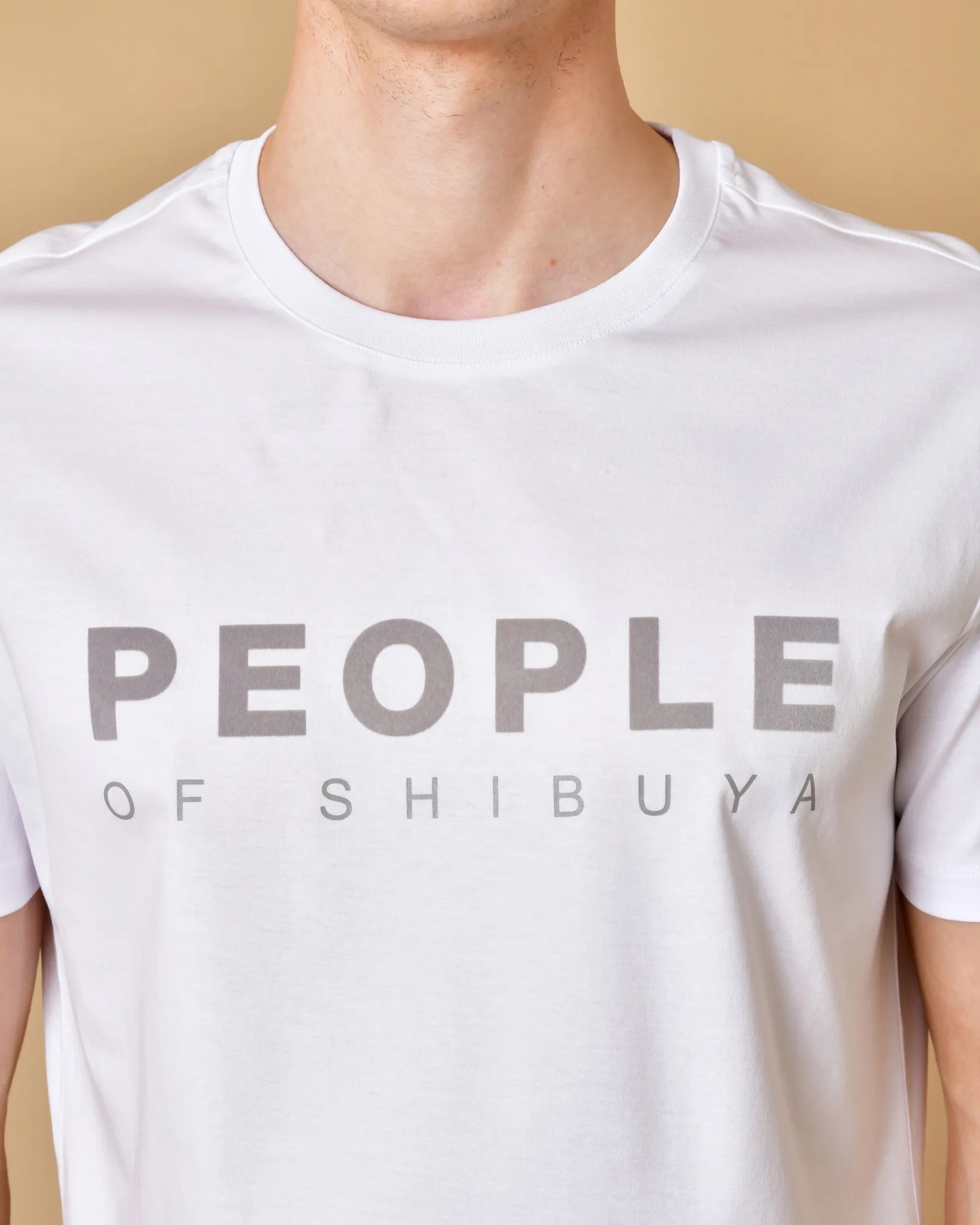 T-shirt en coton blanc People Of Shibuya 