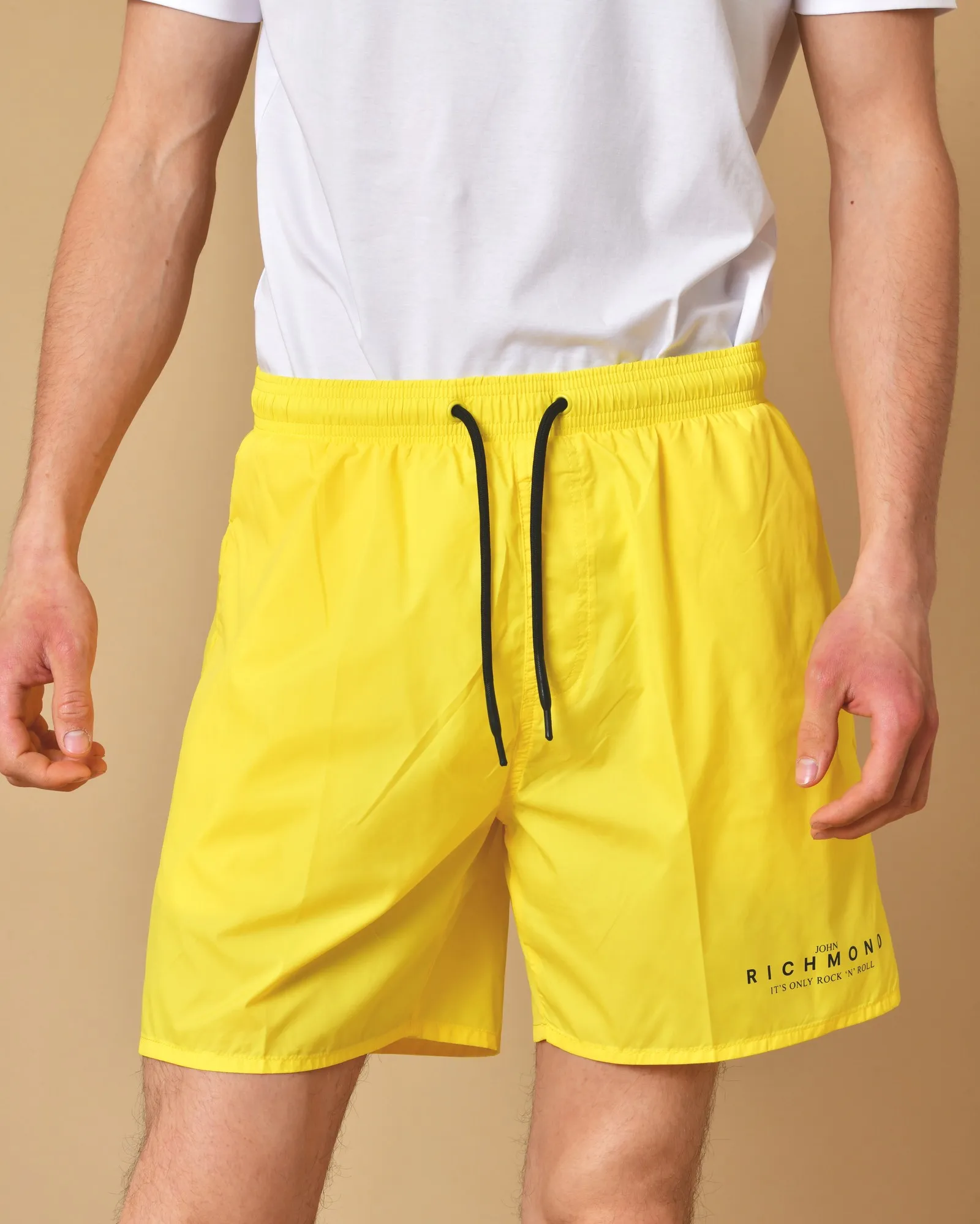 Short de bain jaune John Richmond 