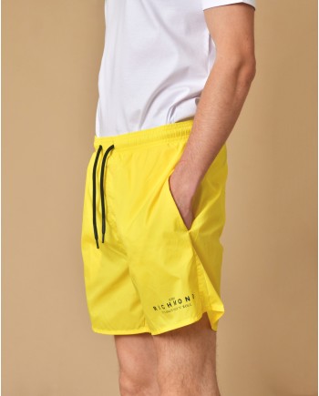 Short de bain jaune John Richmond 