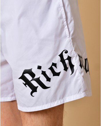 Short de bain blanc John Richmond 