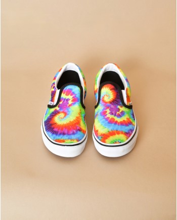 Slip-On en tissu tie & dye Vans 