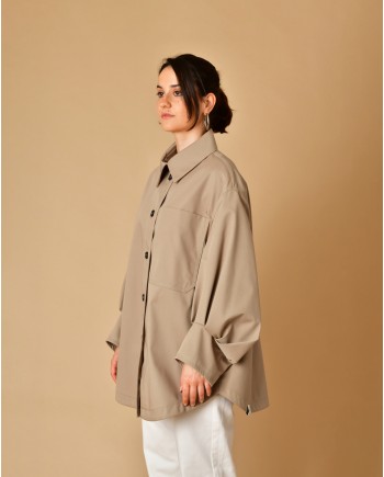 Veste manches bouffantes T_Coat 