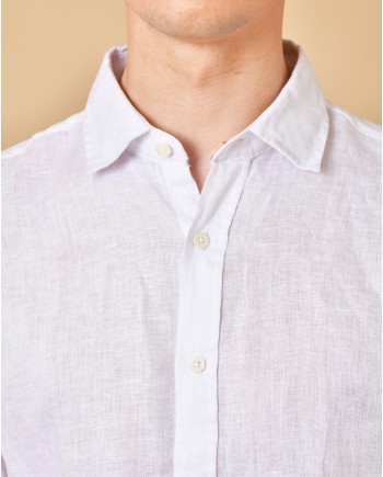 Chemise en lin blanc AT.P.CO 