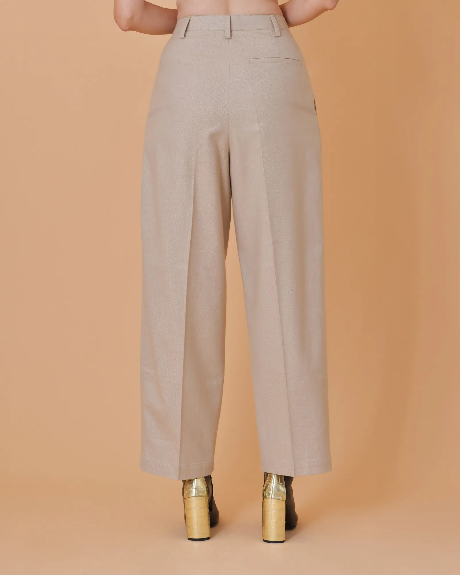 Pantalon large à pinces Chloé Stora 