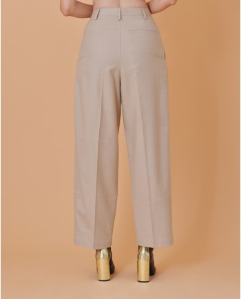 Pantalon large à pinces Chloé Stora 