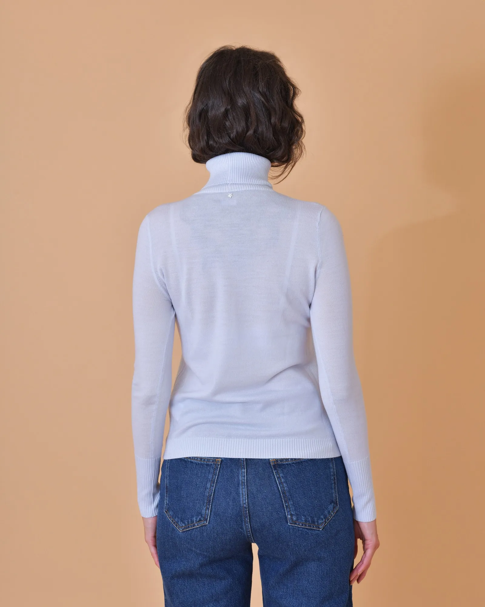 Pull en laine vierge et cachemire Lorena Antoniazzi 