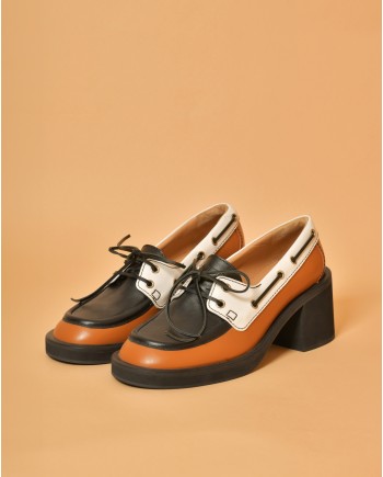 Mocassins plate-formes en cuir JW Anderson 