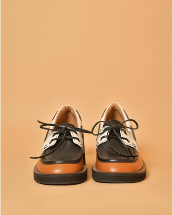 Mocassins plate-formes en cuir JW Anderson 