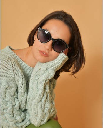 Lunettes de soleil à imprimé Carven 