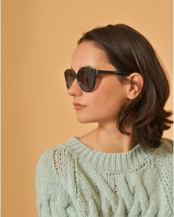 Lunettes de soleil à imprimé Carven 