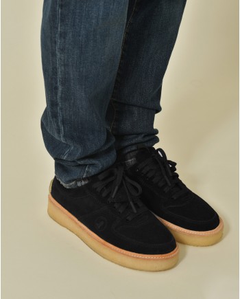 Baskets en daim noir Clarks 