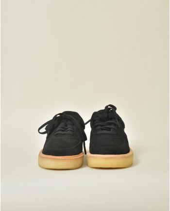 Baskets en daim noir Clarks 