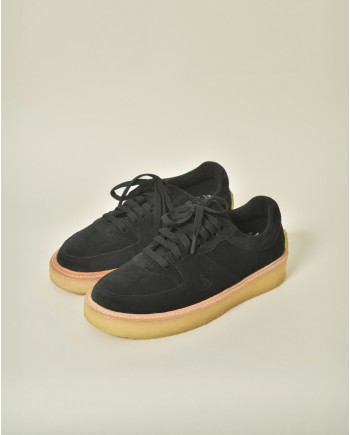 Baskets en daim noir Clarks 