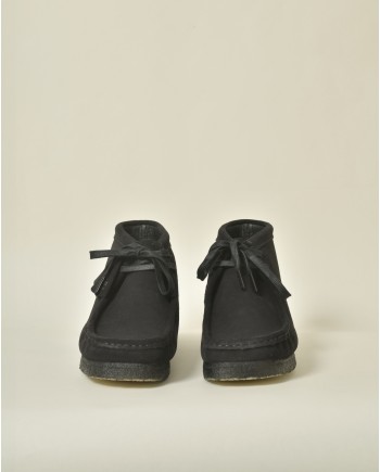 Mocassins en daim noir Clarks 