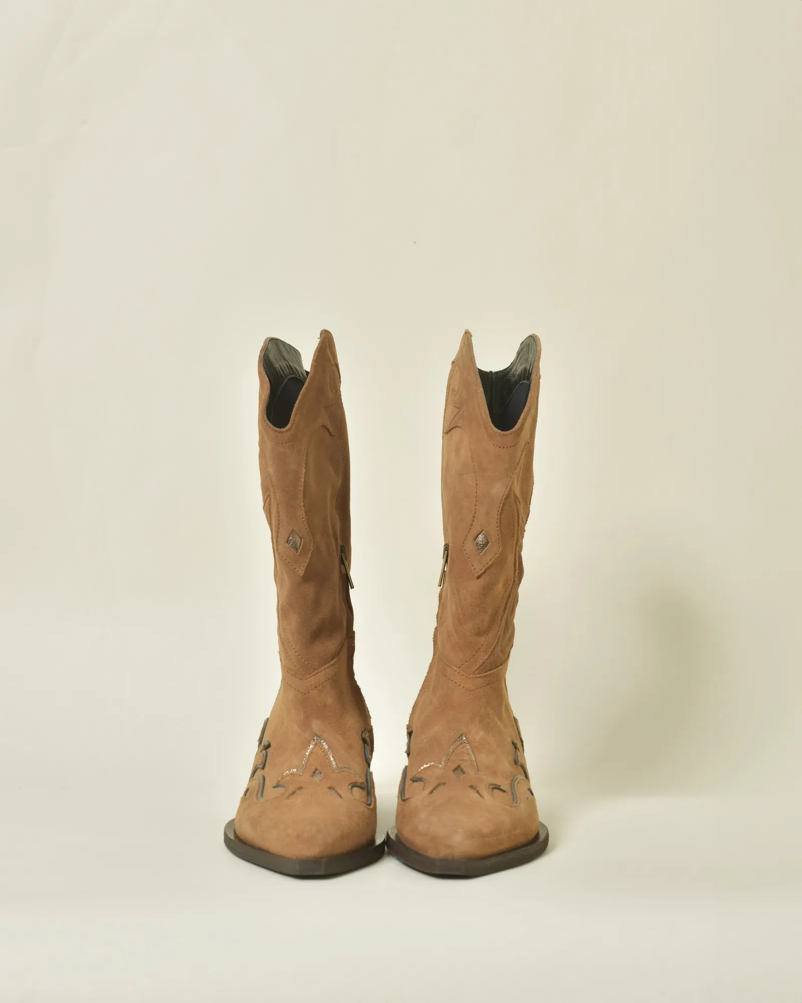 Bottes cowboy en daim Liu Jo 