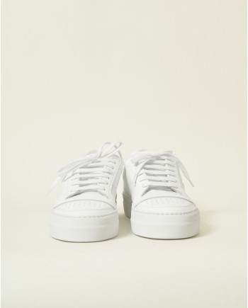 Baskets en cuir texturé Common Projects 