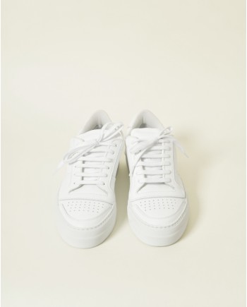 Baskets en cuir texturé Common Projects 