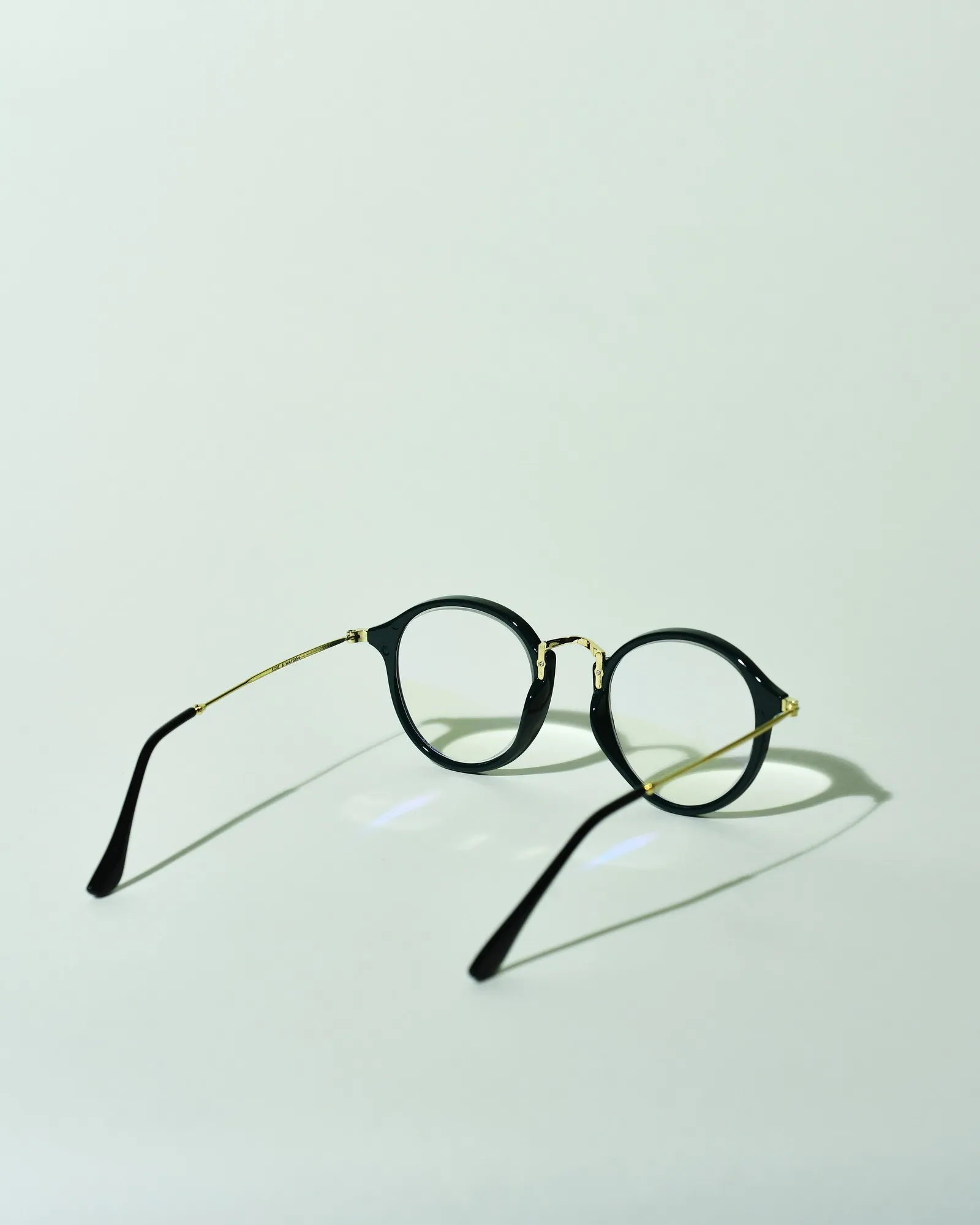 Lunettes de vue rondes vertes anti-lumière bleu Edie & Watson +3 