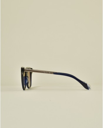 Lunettes de soleil wayfarer bleue Carven 