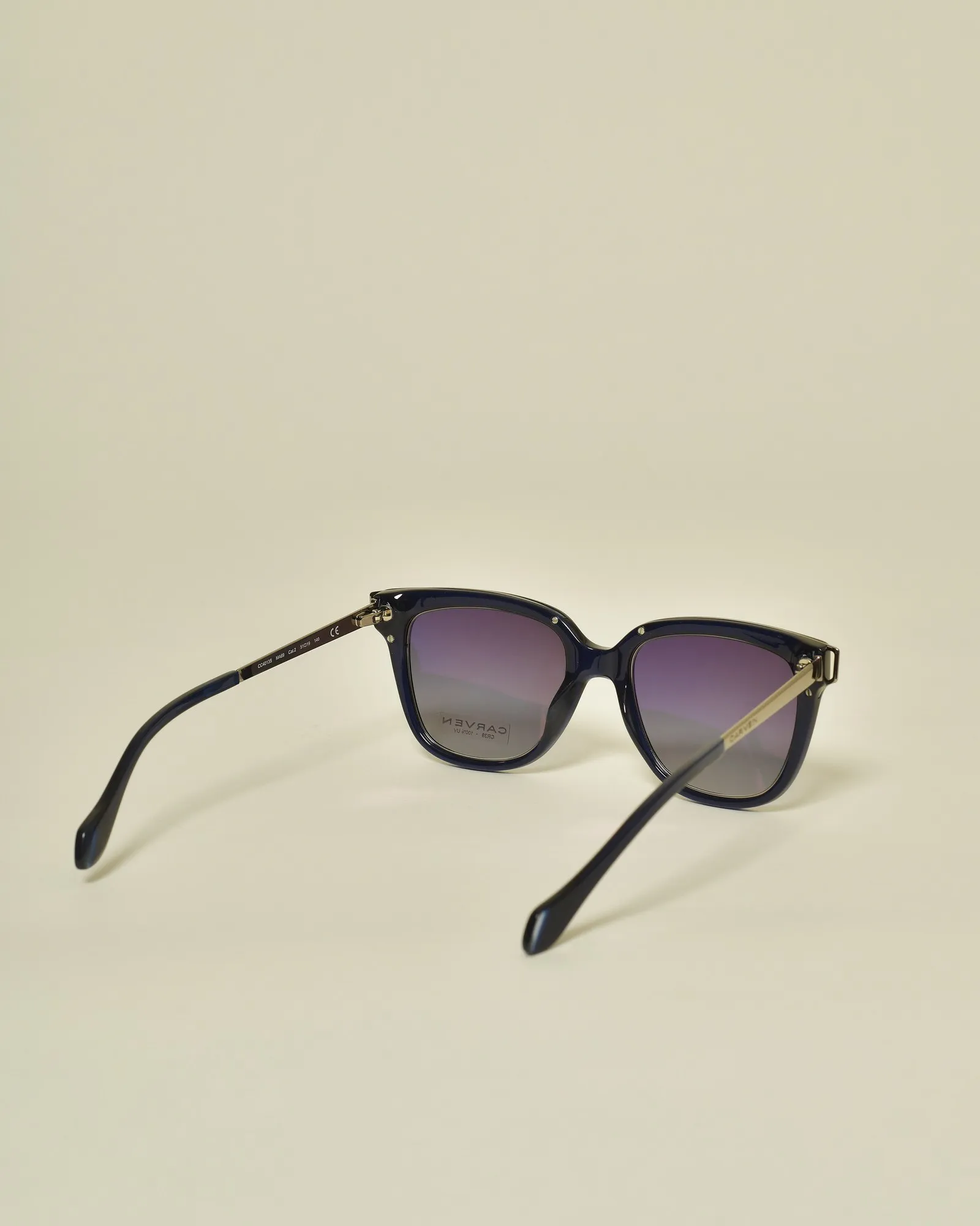 Lunettes de soleil wayfarer bleue Carven 