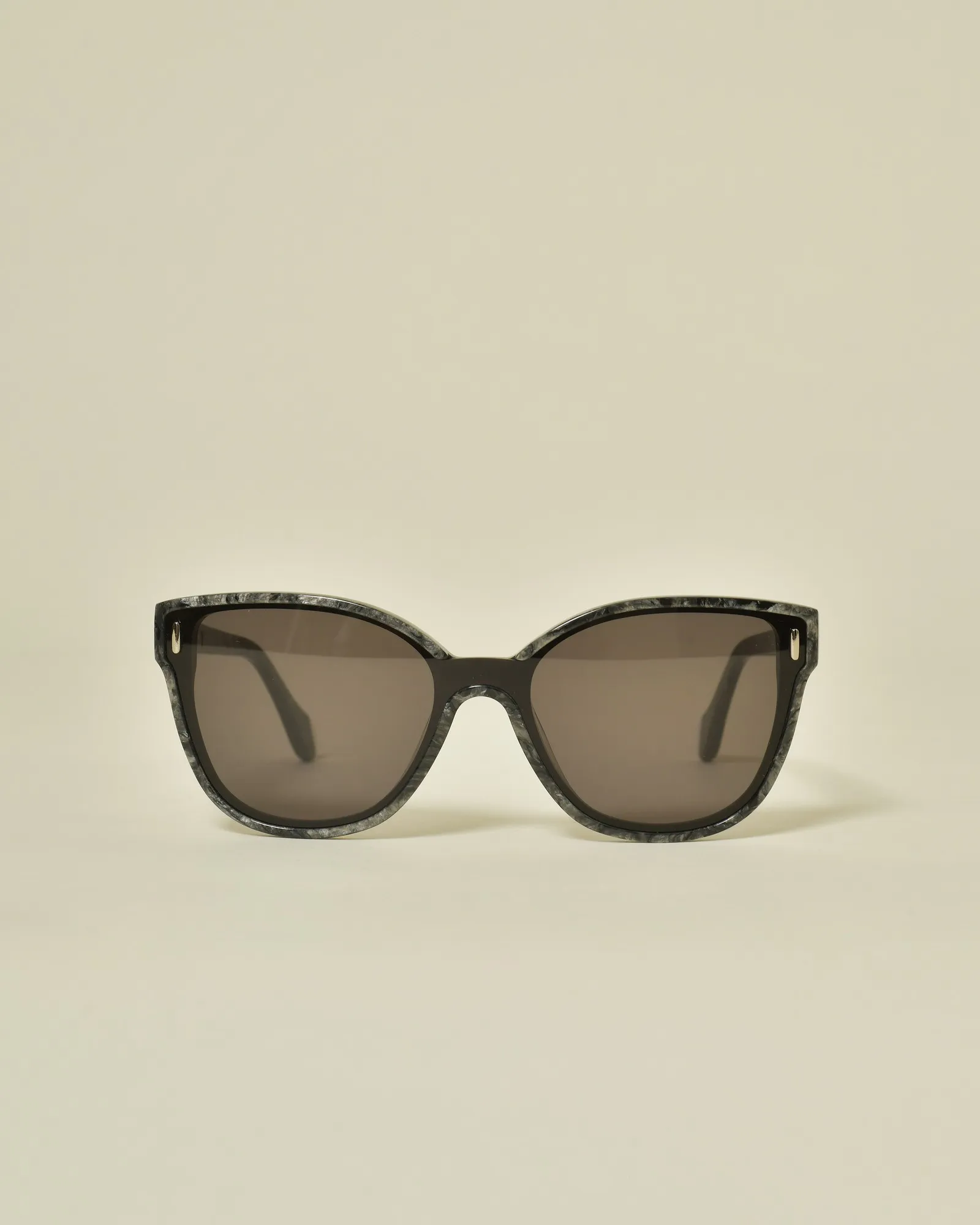 Lunettes de soleil wayfarer à imprimé marbré Carven 