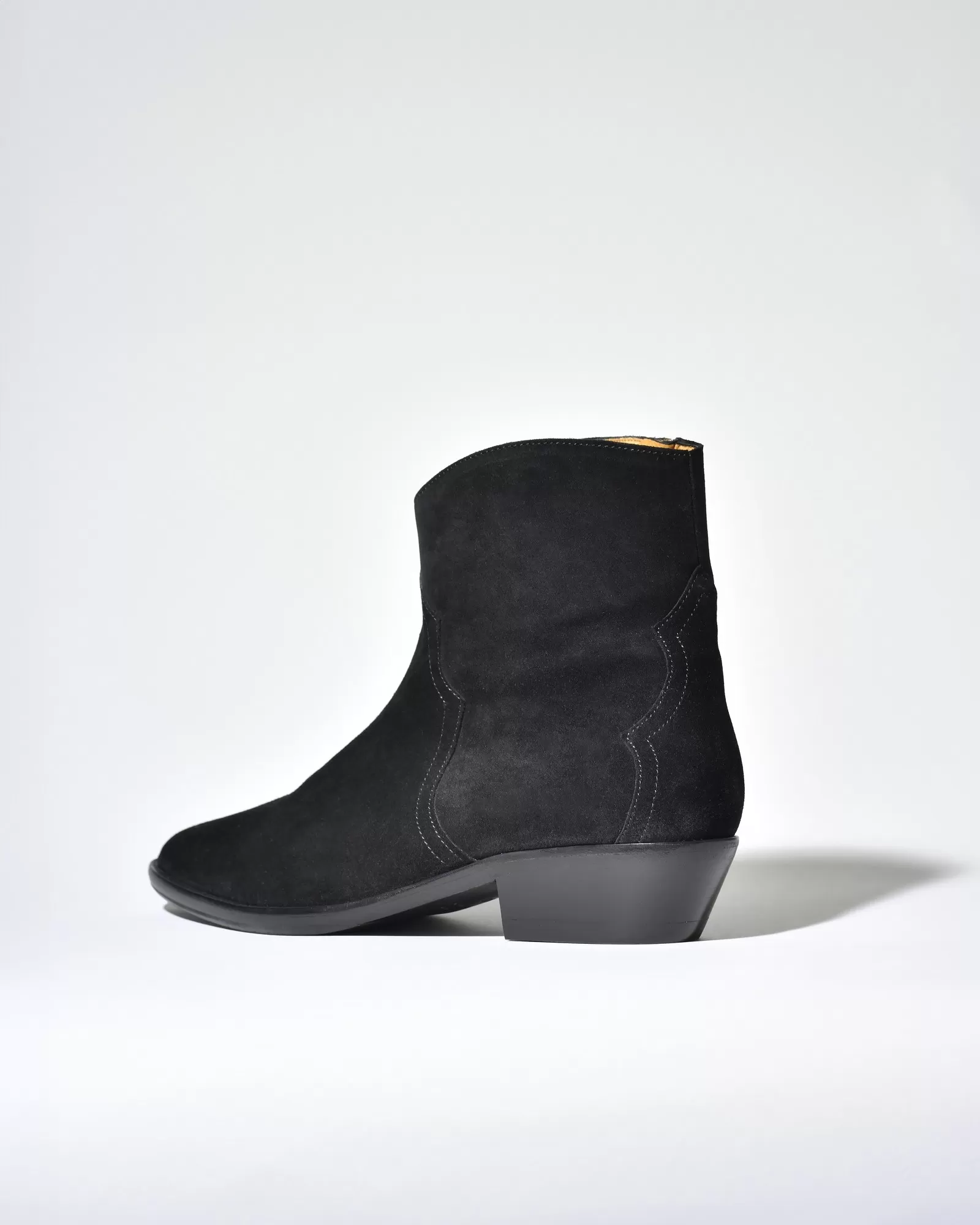 Bottines en daim noir Isabel Marant 