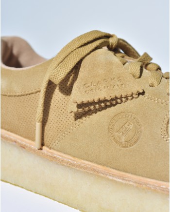 Baskets en daim marron Clarks 