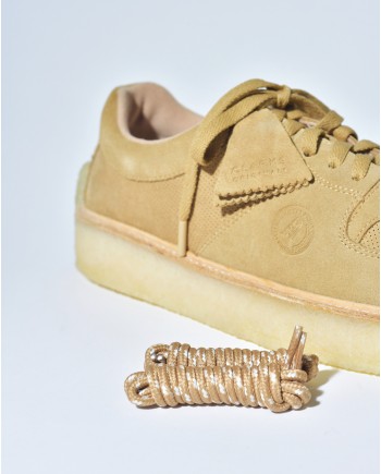 Baskets en daim marron Clarks 