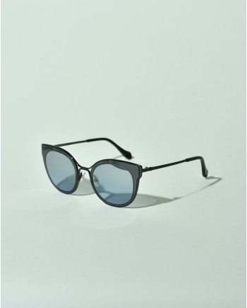 Lunettes de soleil bleu œil-de-chat Carven 