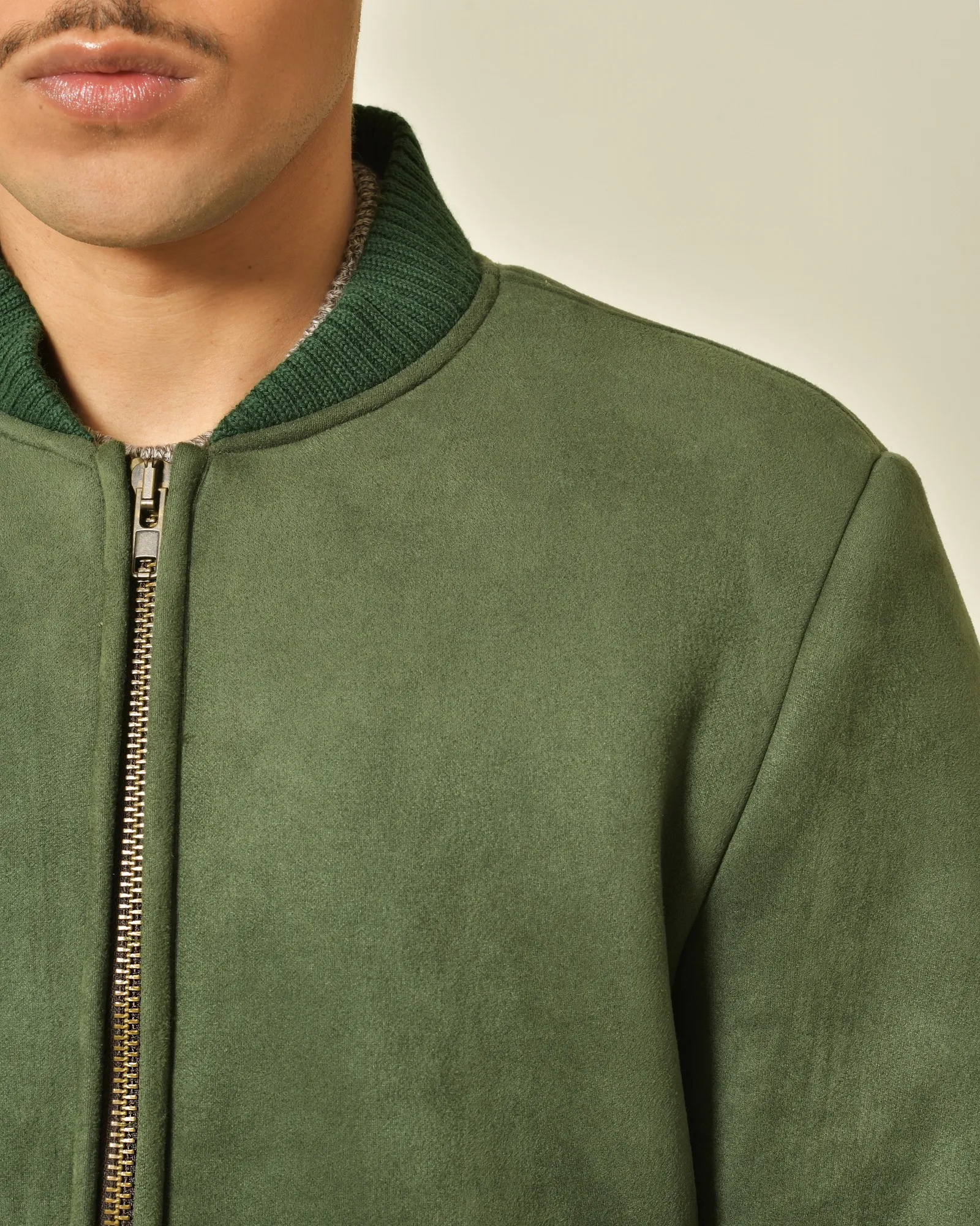 Blouson en tissu vert Daniele Alessandrini 