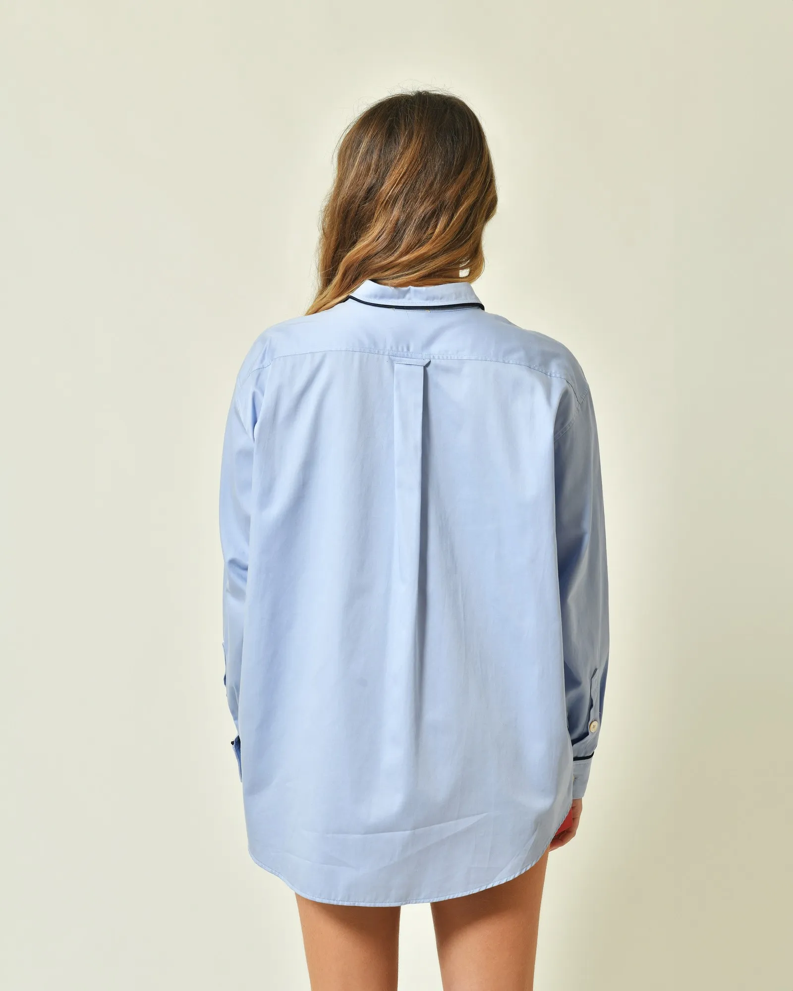 Chemise en coton bleu Forte Forte 