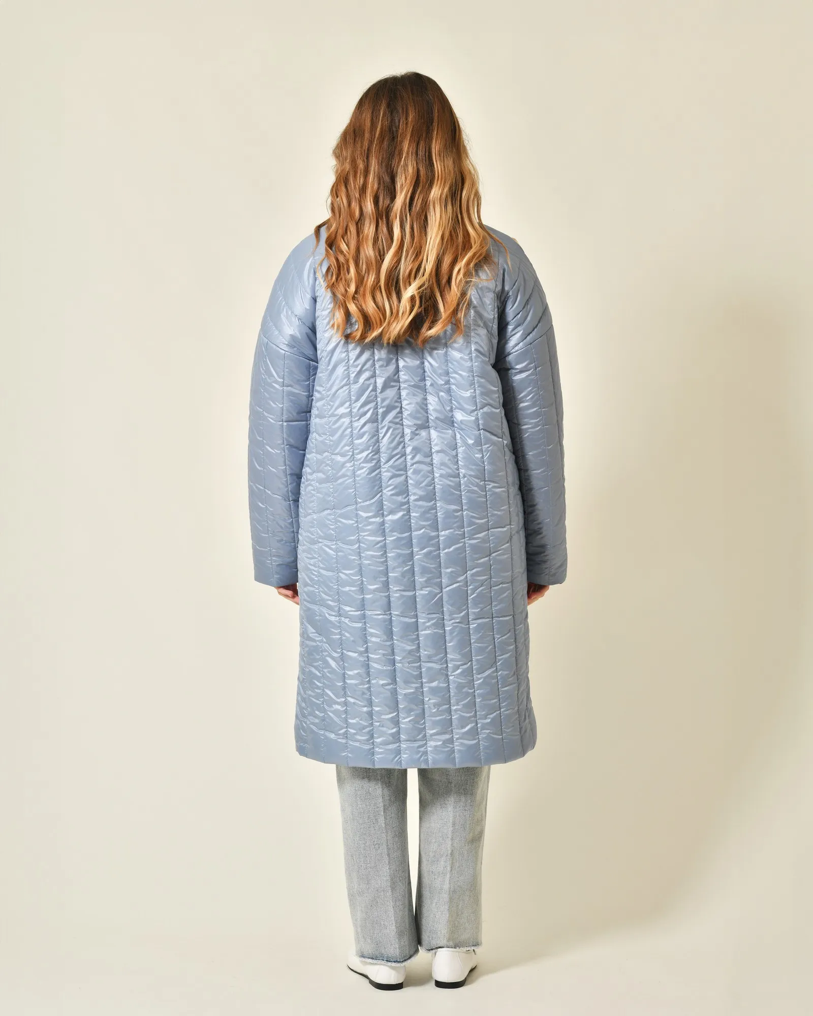 Manteau en tissu technique matelassé Chloé Stora 