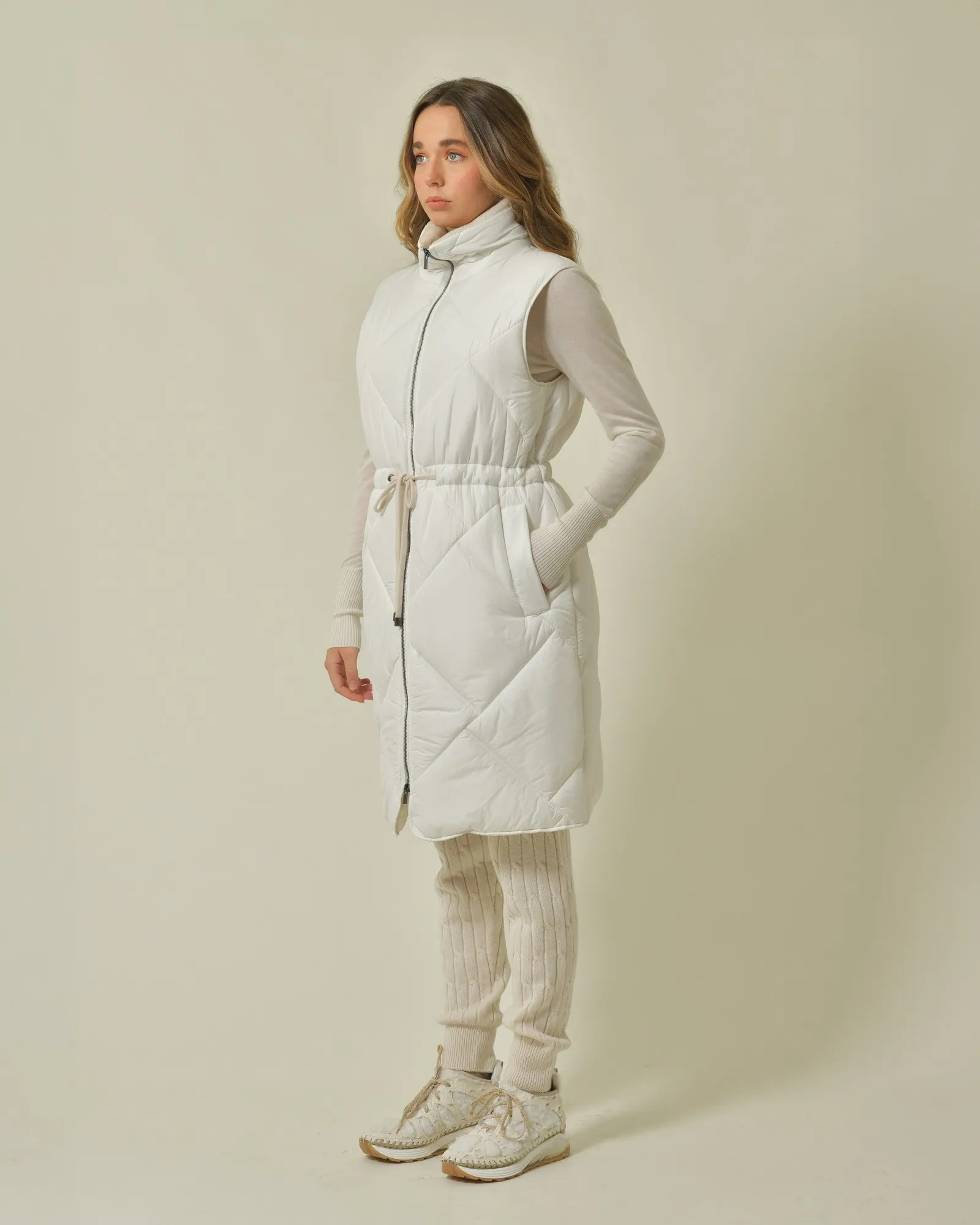 Manteau sans manches matelassé Peserico 