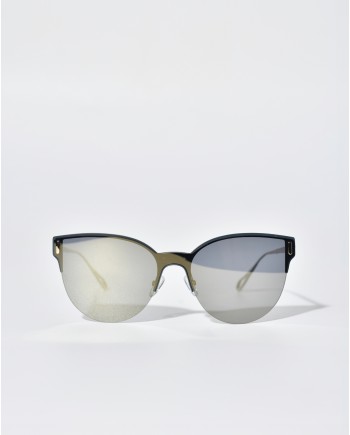 Lunettes papillon en verre miroir Carven 