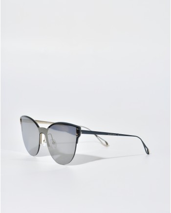 Lunettes papillon en verre miroir Carven 