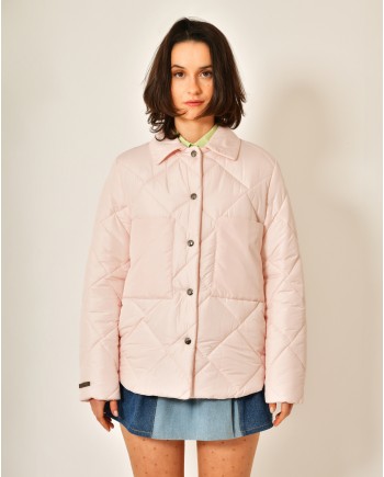 Veste matelassée rose Peserico 