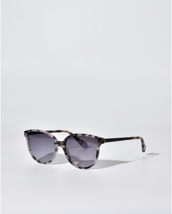 Lunettes papillon lilas à écailles Carven 