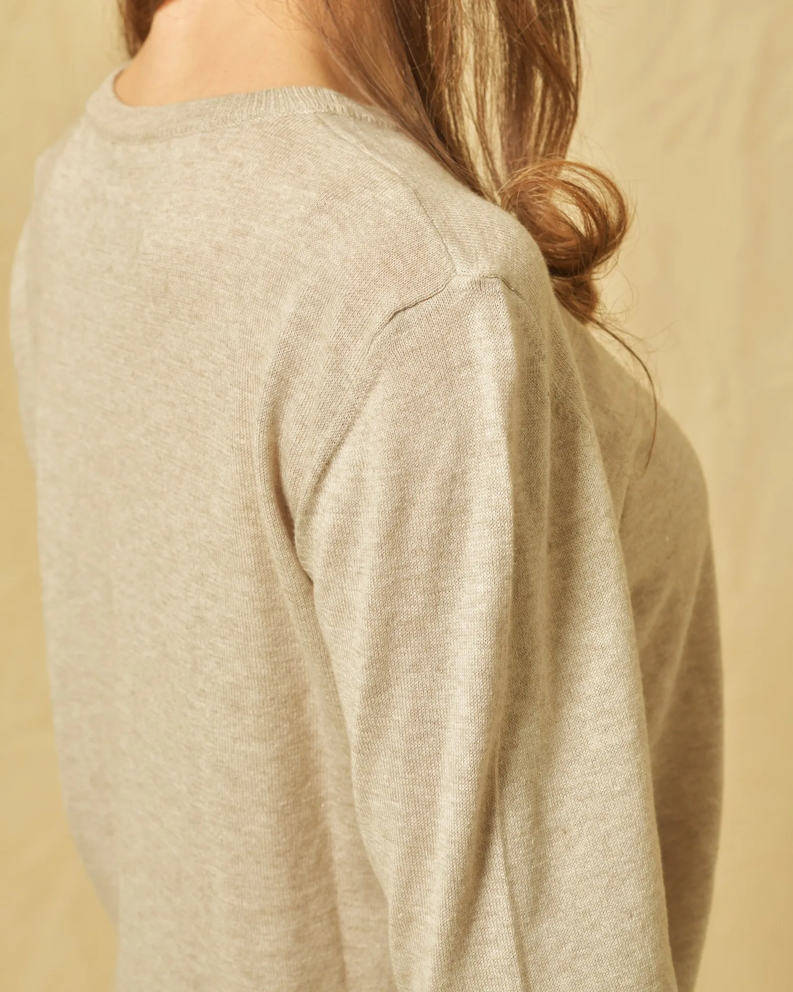 Pull en cachemire, coton et laine Emma White 