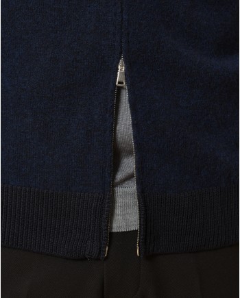 Gilet en laine mélangée à col Vneck 