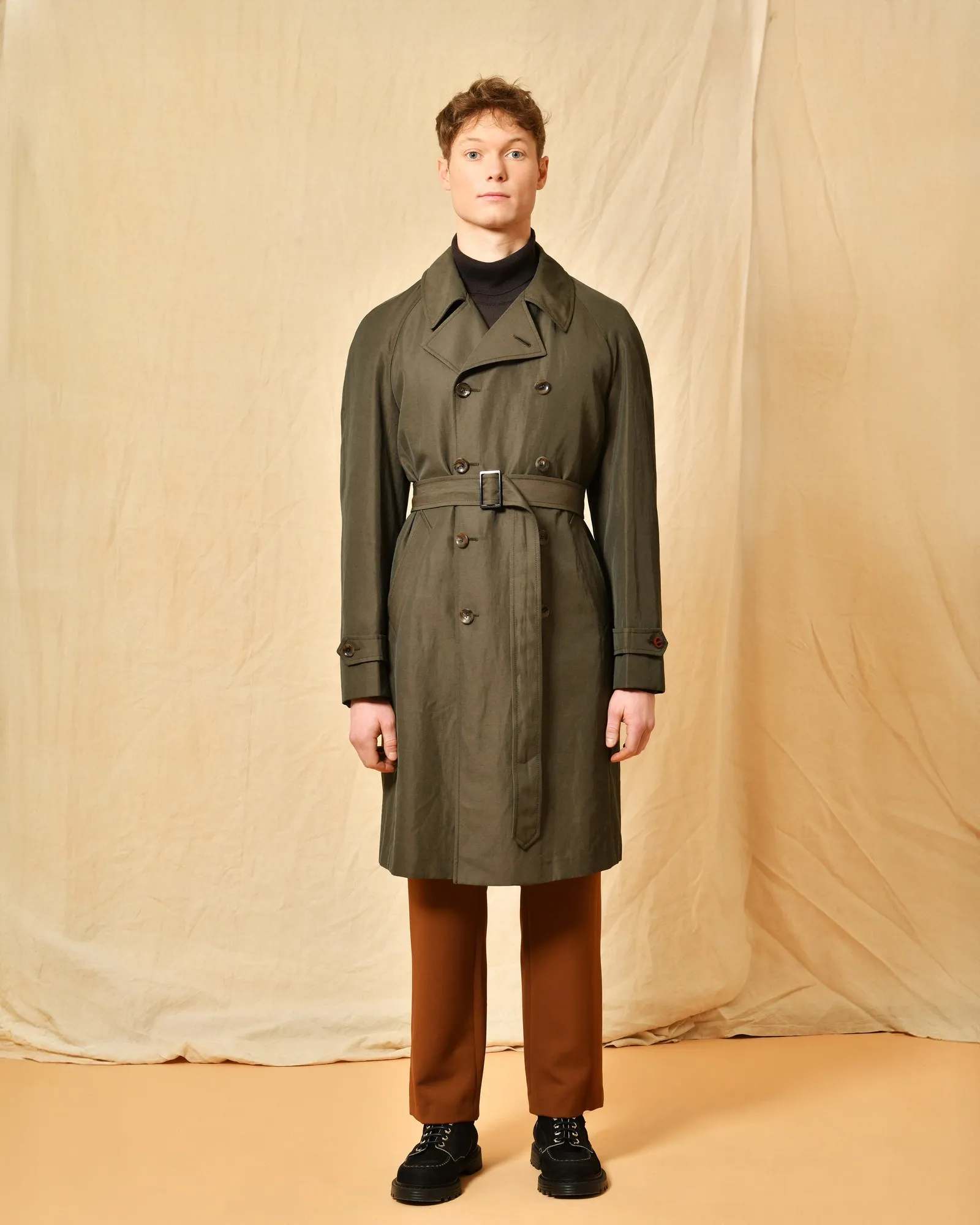 Trench-coat kaki Ernesto 