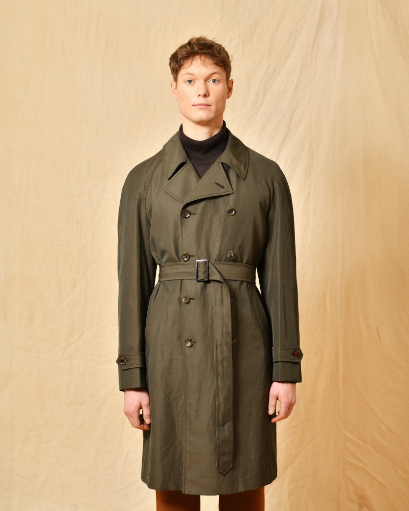 Trench-coat kaki Ernesto 