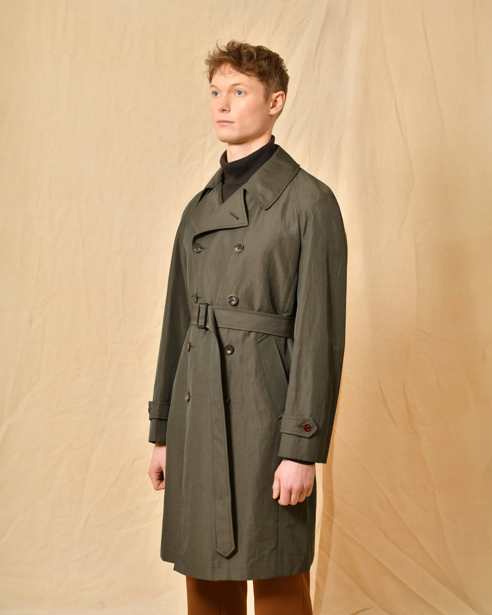 Trench-coat kaki Ernesto 