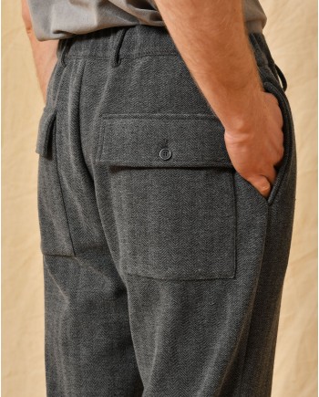 Pantalon fuselé gris Daniele Alessandrini 