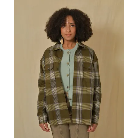 Veste chemise à carreaux Chloé Stora