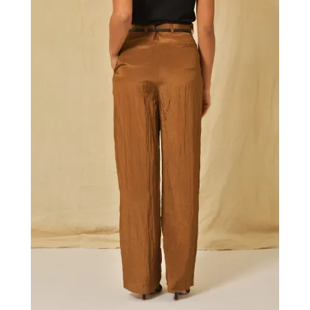 Pantalon en viscose mélangée Hache