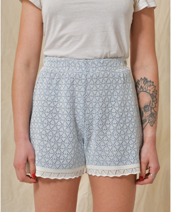 Short en coton mélangé AVN