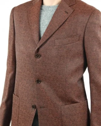 Veste marron chinée Aquarama 