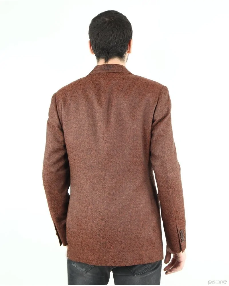 Veste marron chinée Aquarama 