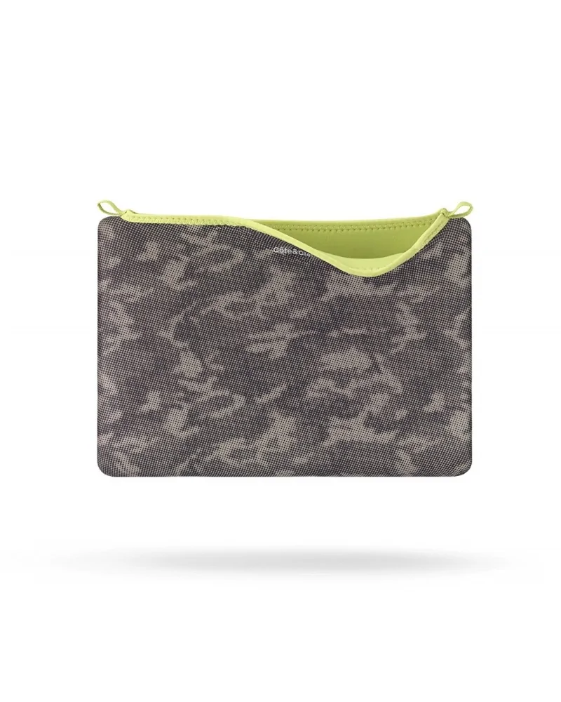 Pochette ordinateur vert 15 Cote & Ciel 